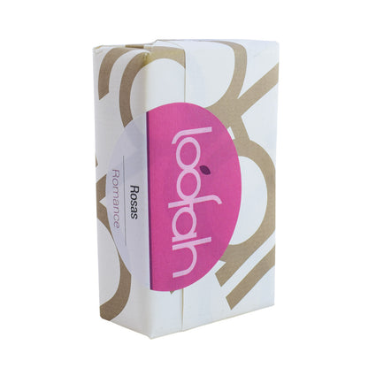 Jabón Natural Loofah Rosas image 0