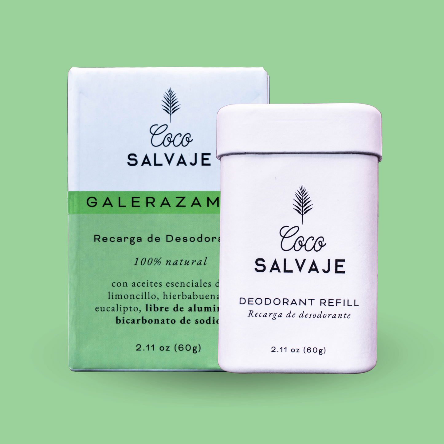 Desodorante en Barra Coco Salvaje 60gr