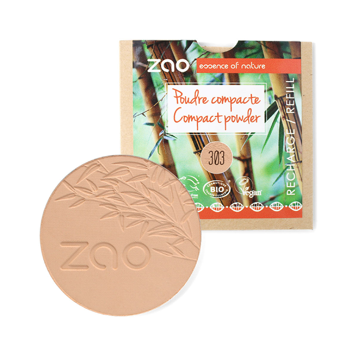 RECARGA POLVO COMPACTO 303 BROWN BEIGE image 0