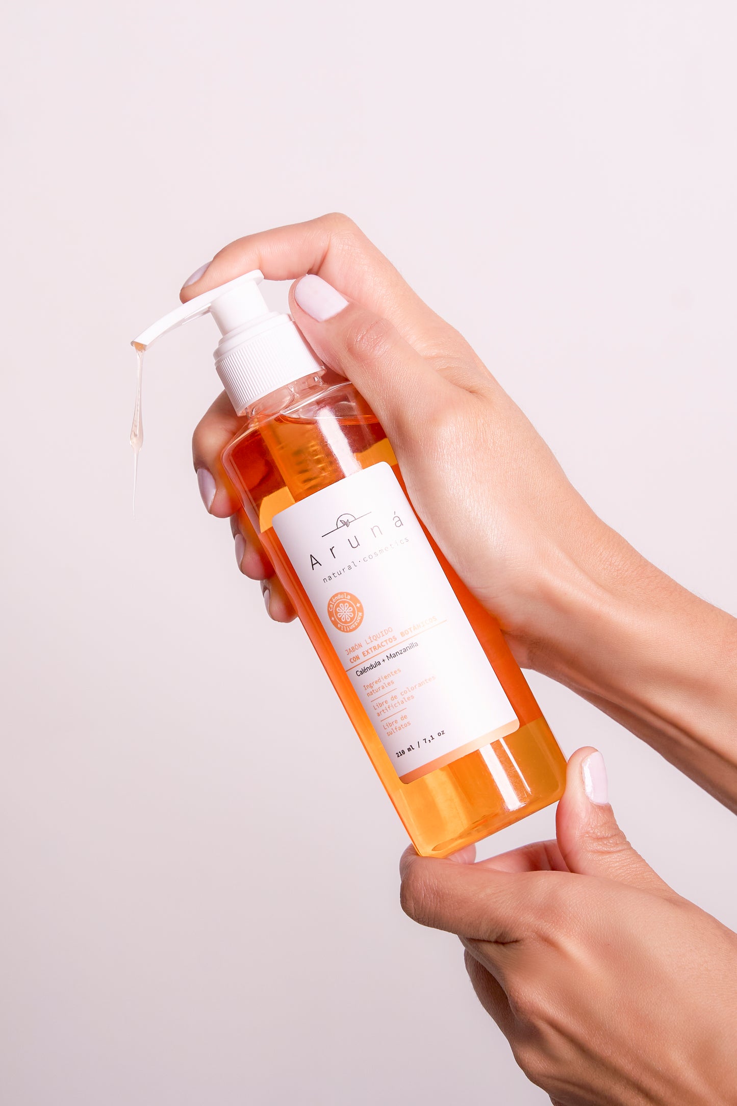 Jabón Facial de Caléndula y Manzanilla Aruná