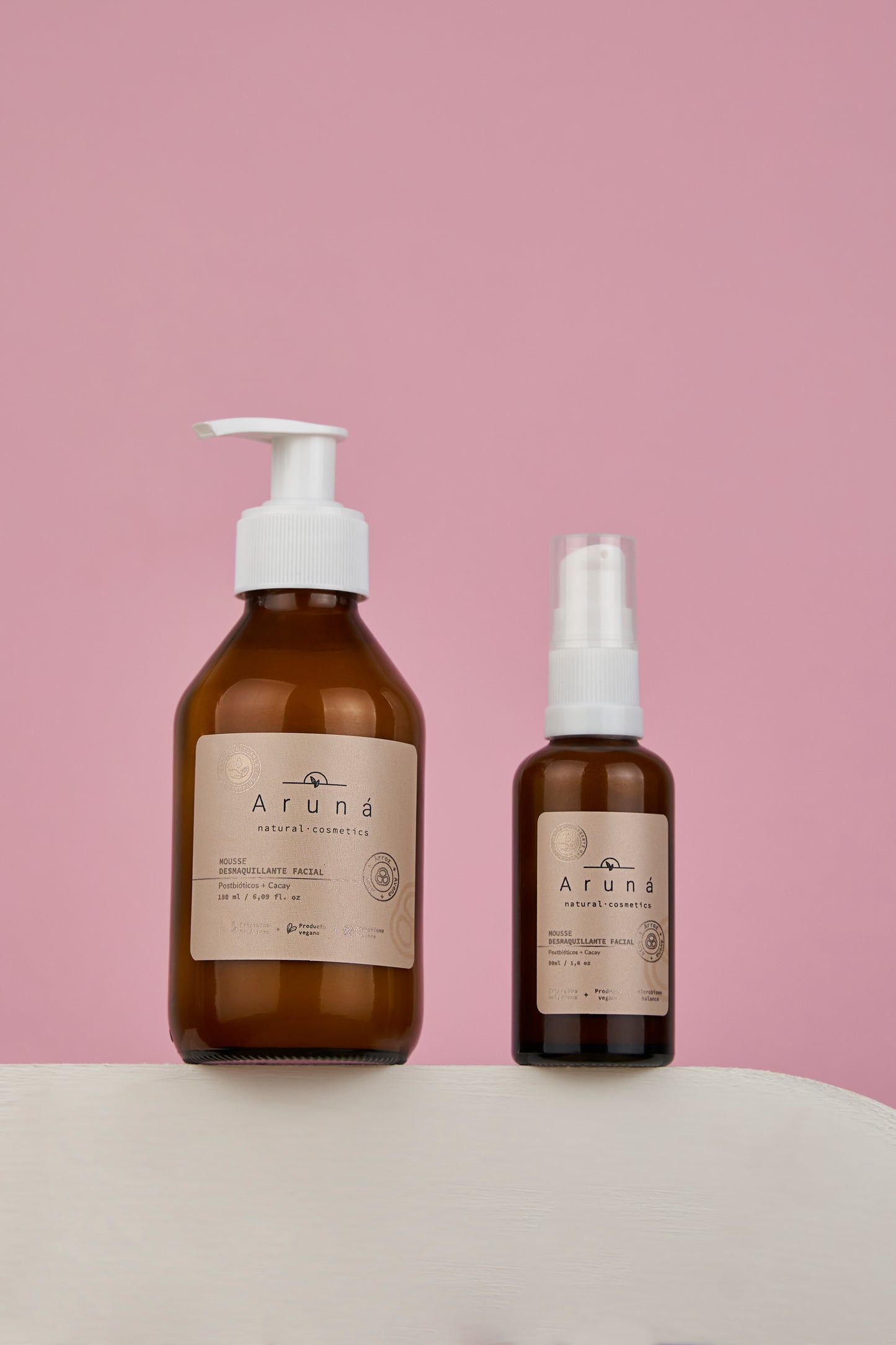 Mousse Desmaquillante Facial Aruná