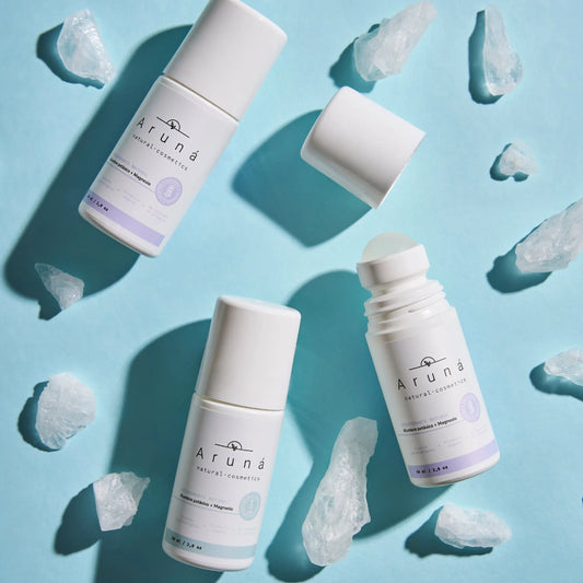 Desodorante Natural de Alumbre en Roll On Aruná