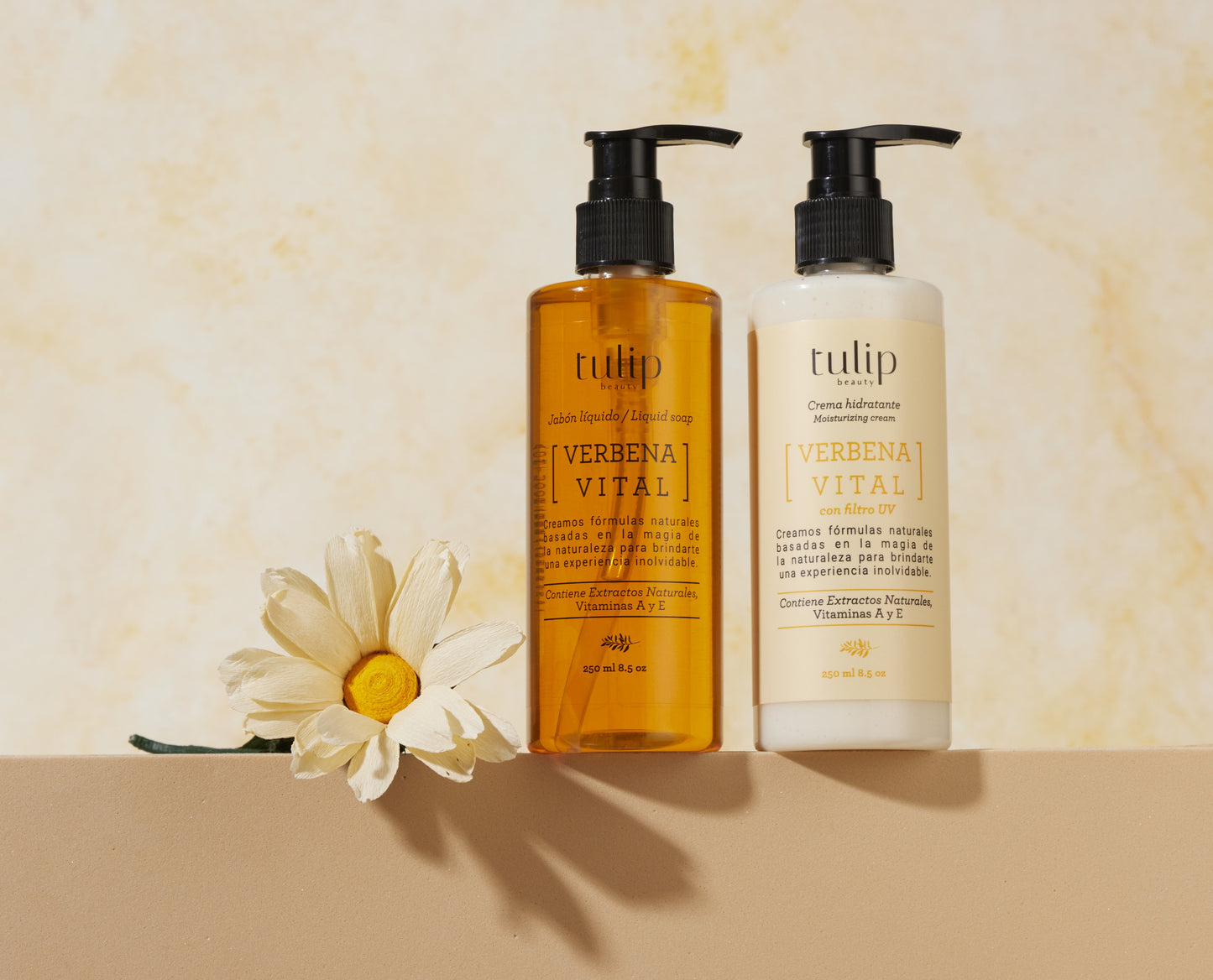 Crema Hidratante y Jabón Líquido Verbena Tulip
