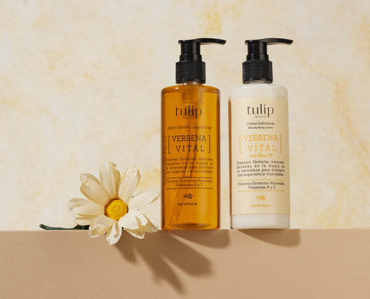 Crema Hidratante y Jabón Líquido Verbena Tulip