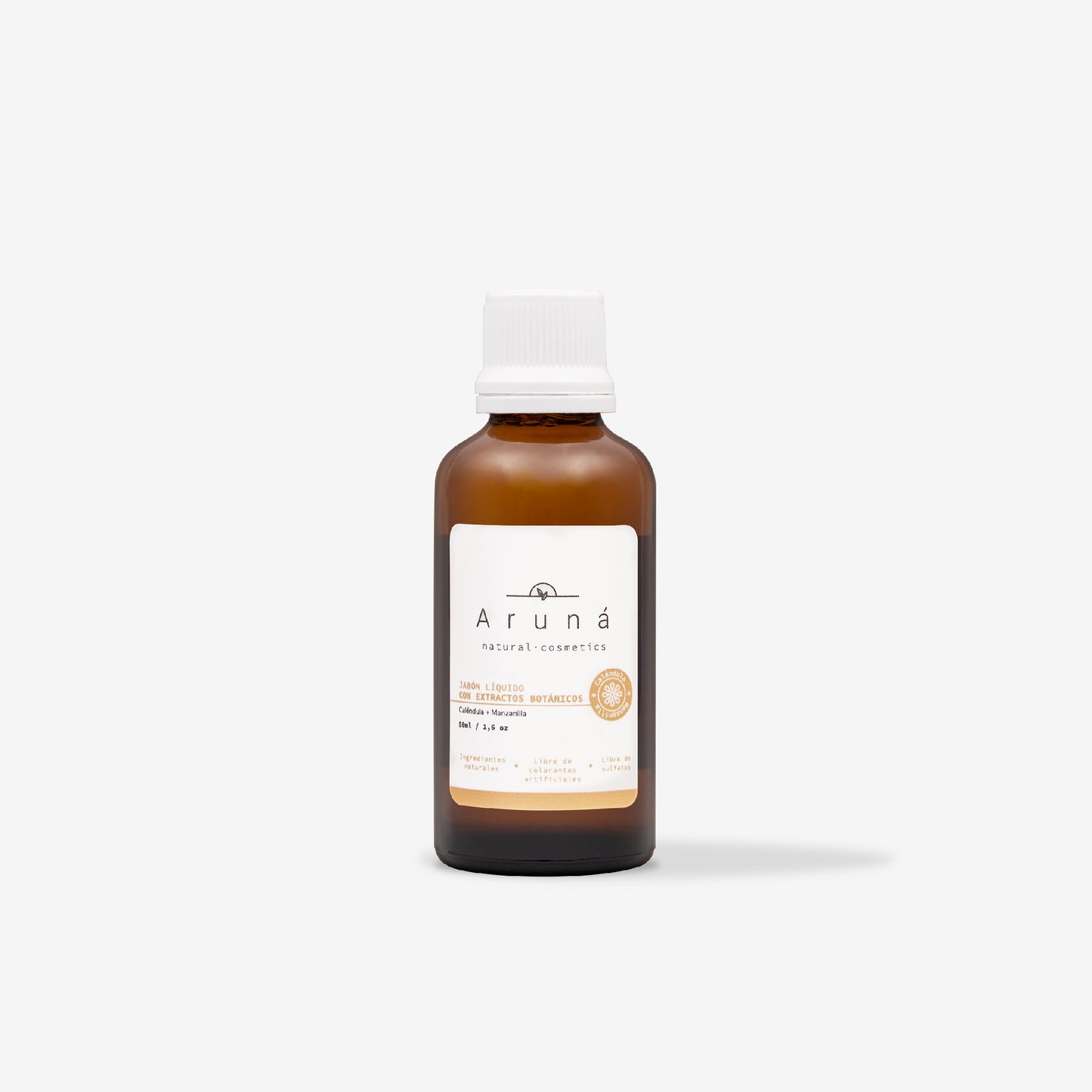 Jabón Facial de Caléndula y Manzanilla Aruná