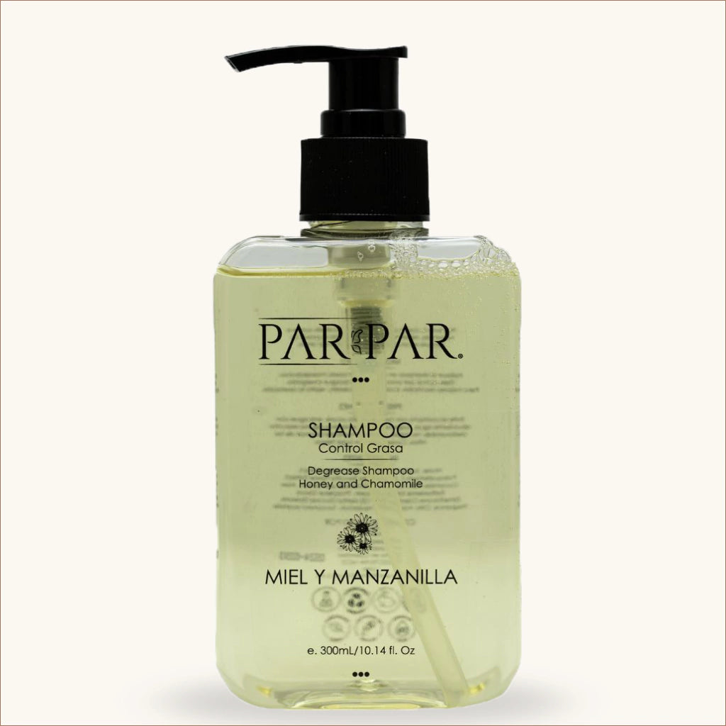 Shampoo Control Grasa Miel y Manzanilla PAR PAR
