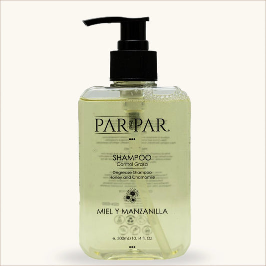 Shampoo Control Grasa Miel y Manzanilla PAR PAR