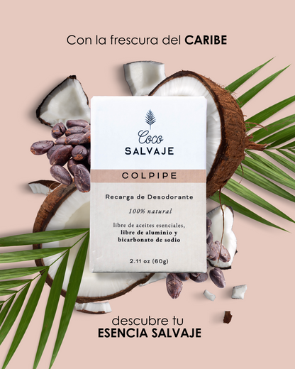 Desodorante en Barra Coco Salvaje 60gr