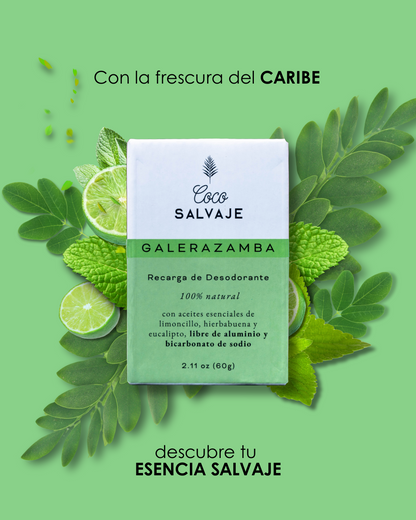 Desodorante en Barra Coco Salvaje 60gr