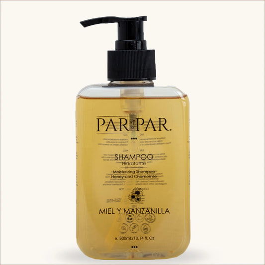Shampoo Hidratante Miel y Manzanilla PAR PAR