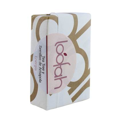 Jabón Natural Loofah Tea Tree y Amapola image 0