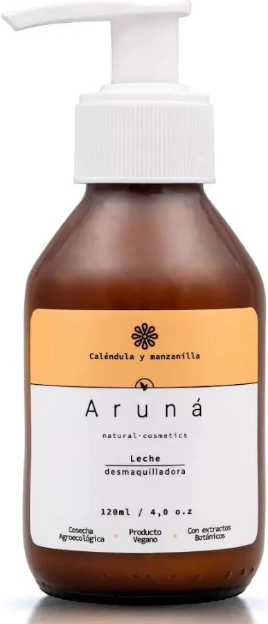 Leche Desmaquilladora Caléndula Aruná