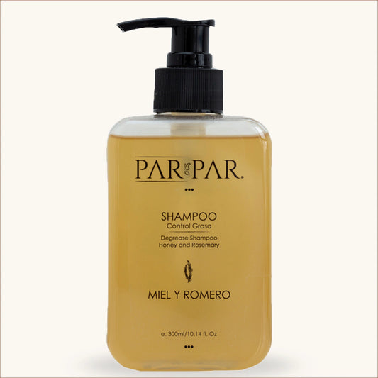 Shampoo Control Grasa Miel y Romero PAR PAR