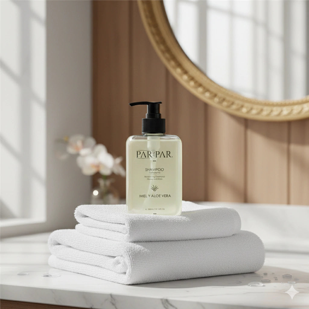 Shampoo Hidratante Miel y Aloe Vera PAR PAR